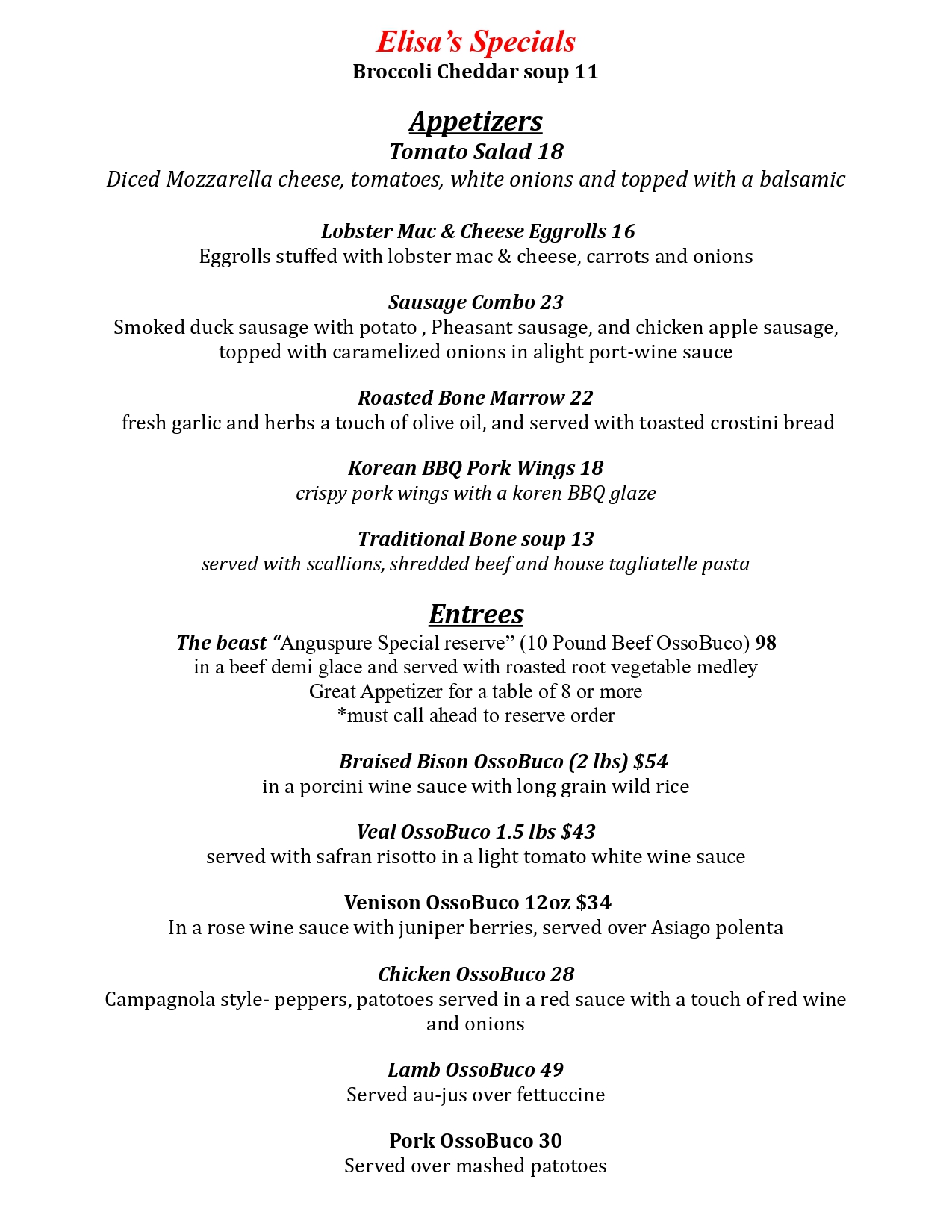 Elisas Inc. North Bellmore, Bellmore, NY