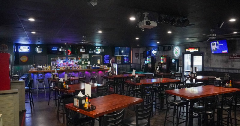 Interior, main dining area