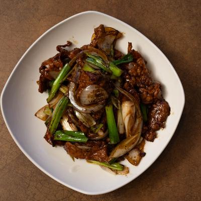 Mongolian beef.