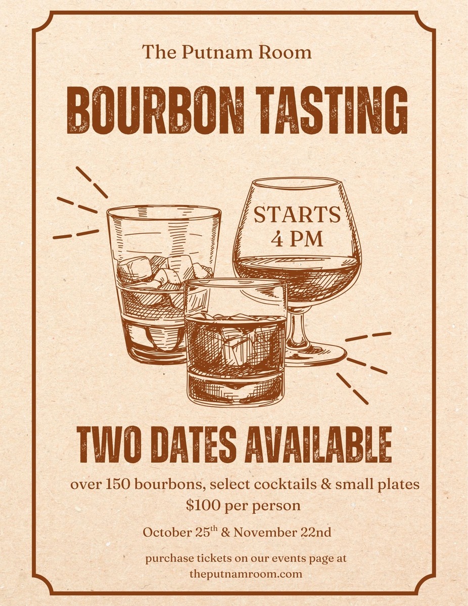 Bourbon Tasting October 25th event photo