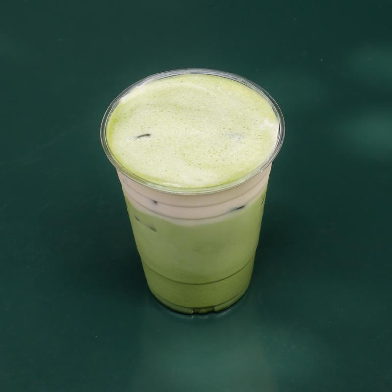 ICED Pistachio & Brown Sugar Cold Foam Matcha photo