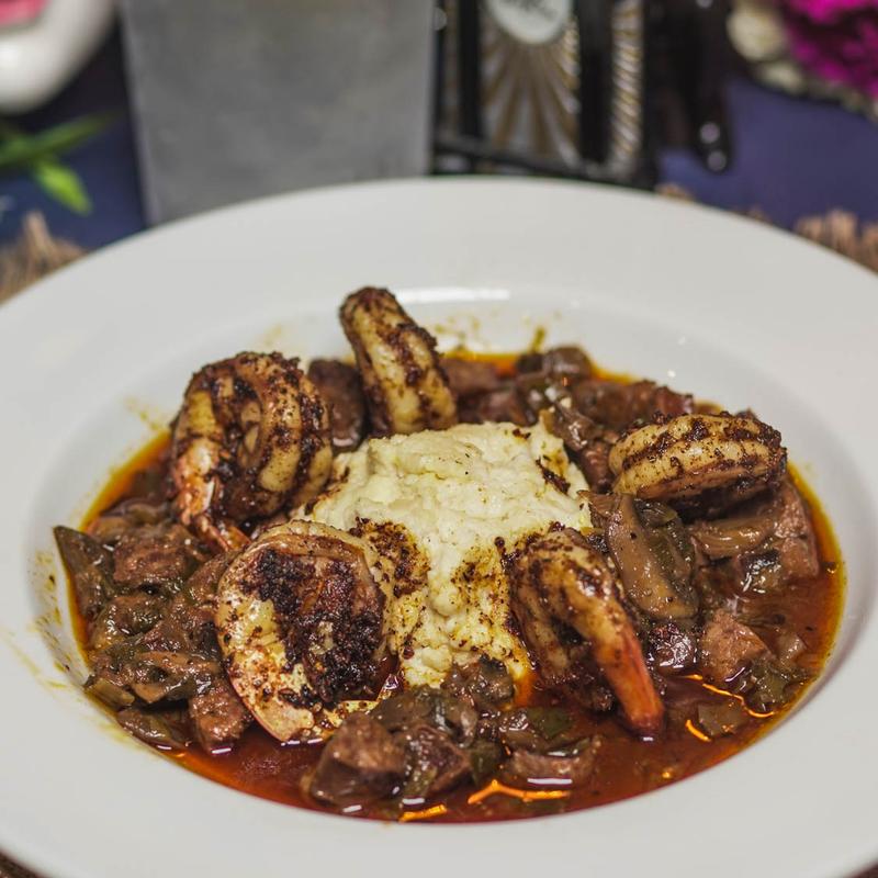 menu item 4 of 12, Shrimp & Oh So Gouda Grits