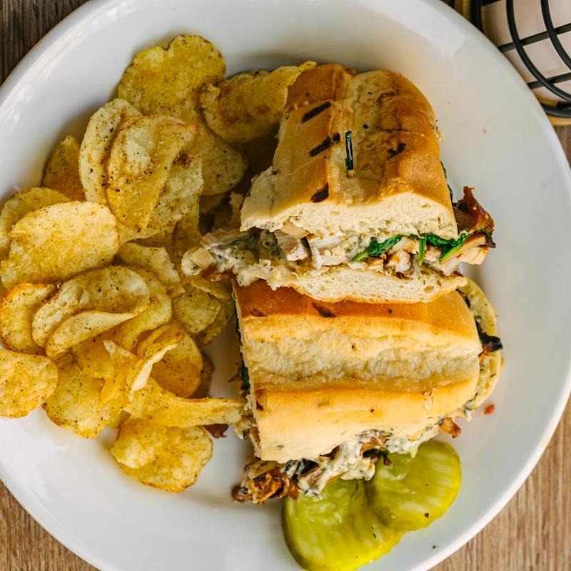 menu item 1 of 6, CHICKEN RANCH BLT WRAP