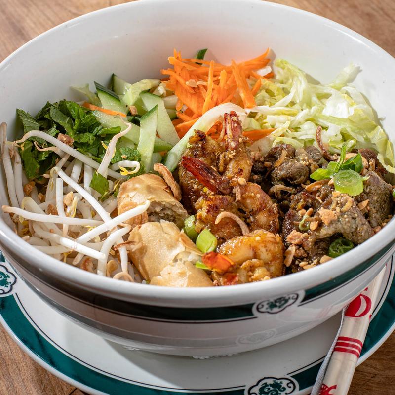 V9. Grilled Sliced Pork, Shrimp & Egg Roll 22 photo