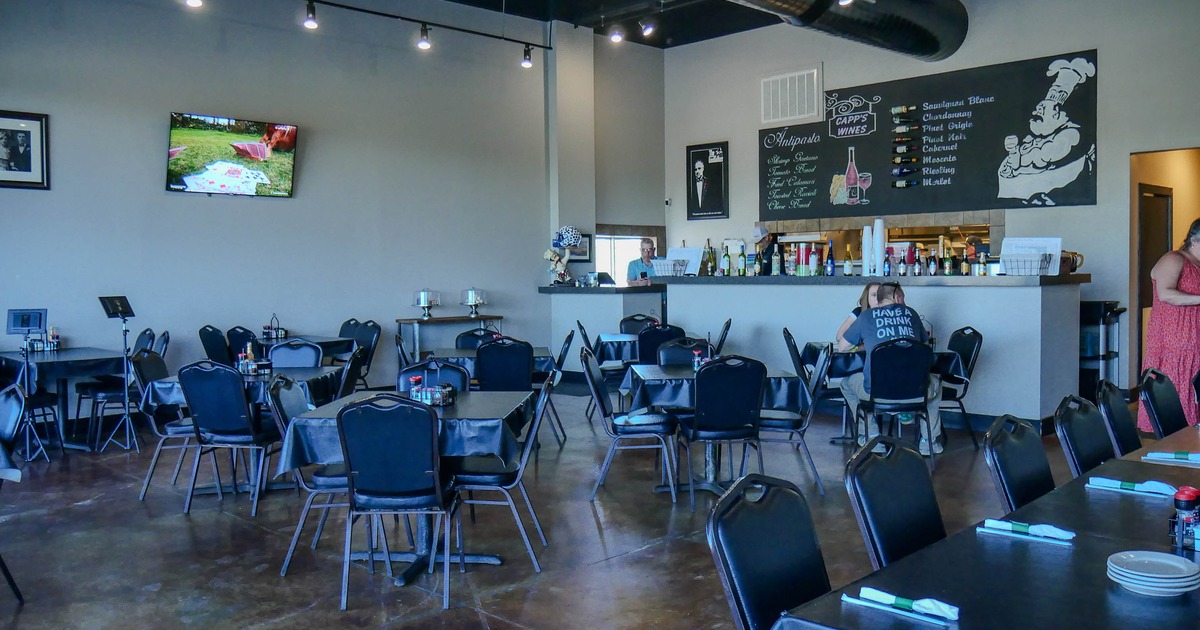 Interior, main dining area