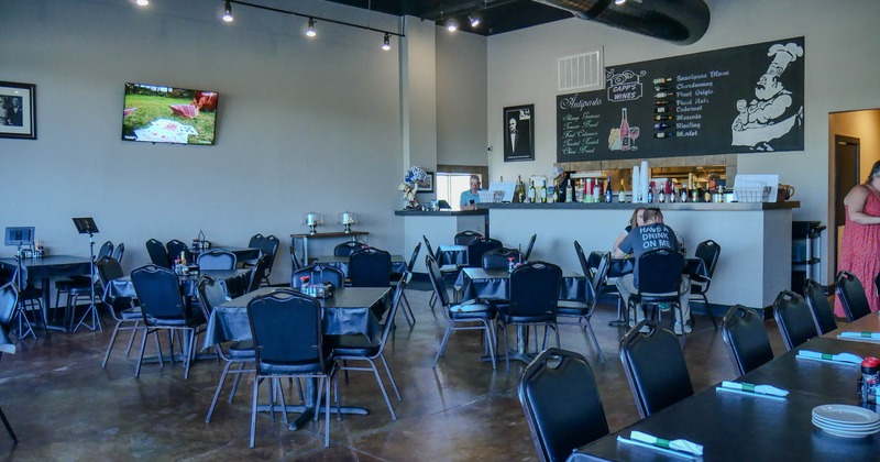 Interior, main dining area