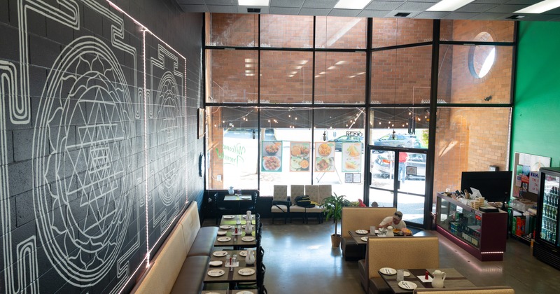 Interior, diner area