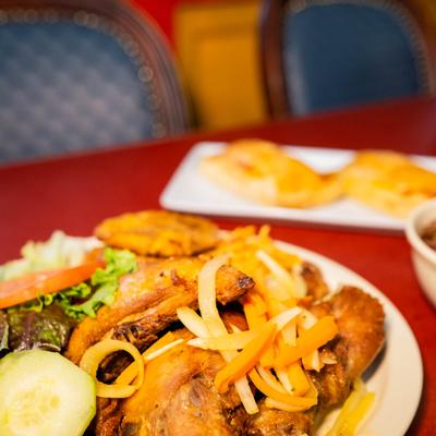 Fried chicken tenders.