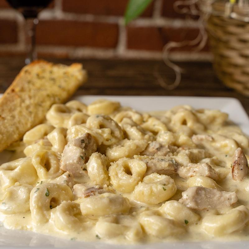 Grilled Chicken & Tortellini Alfredo photo