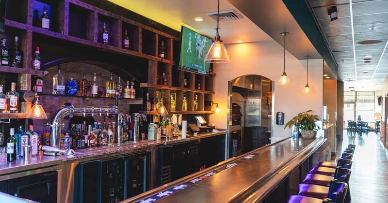 Interior, bar area