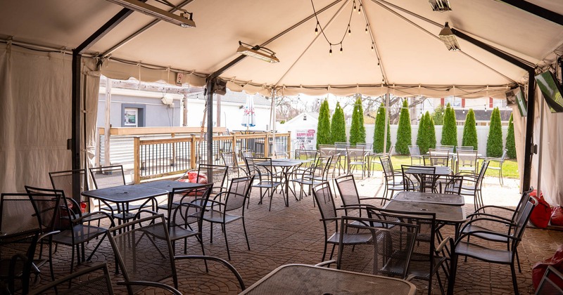 Exterior seating area