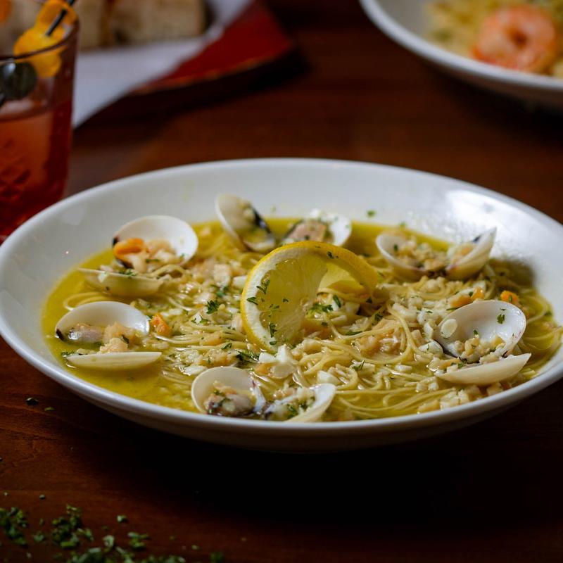 Capellini in Clam Sauce ✦ SEASONAL ITEM photo