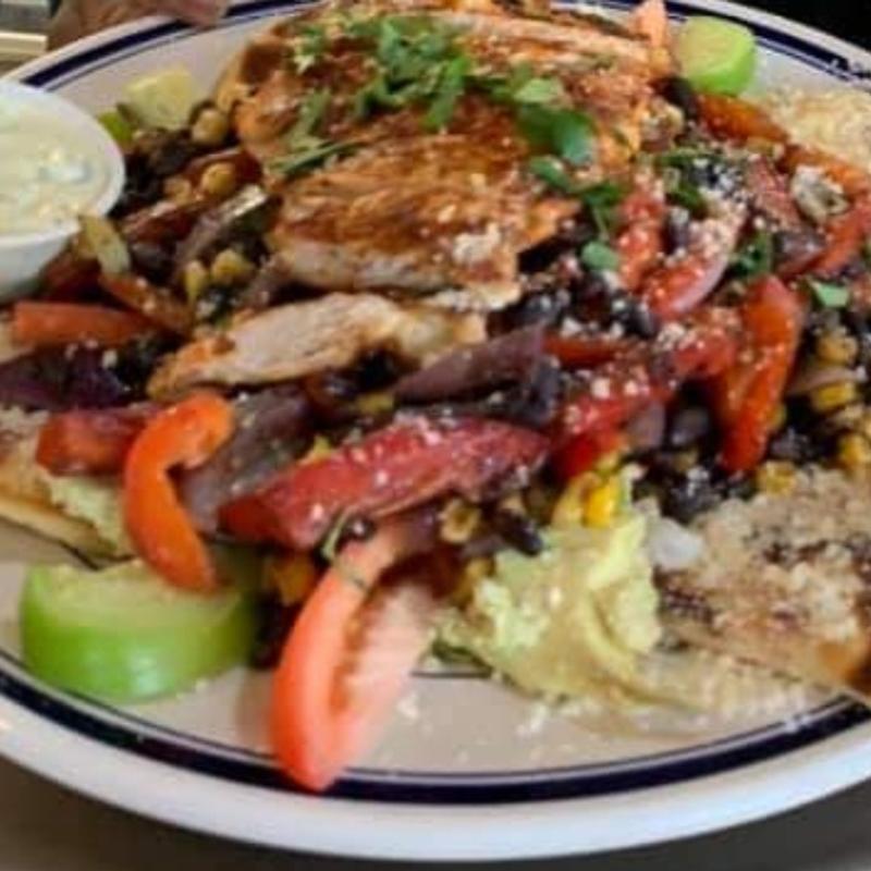 Pizza Bread Salad photo