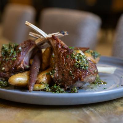 Lamb chops.