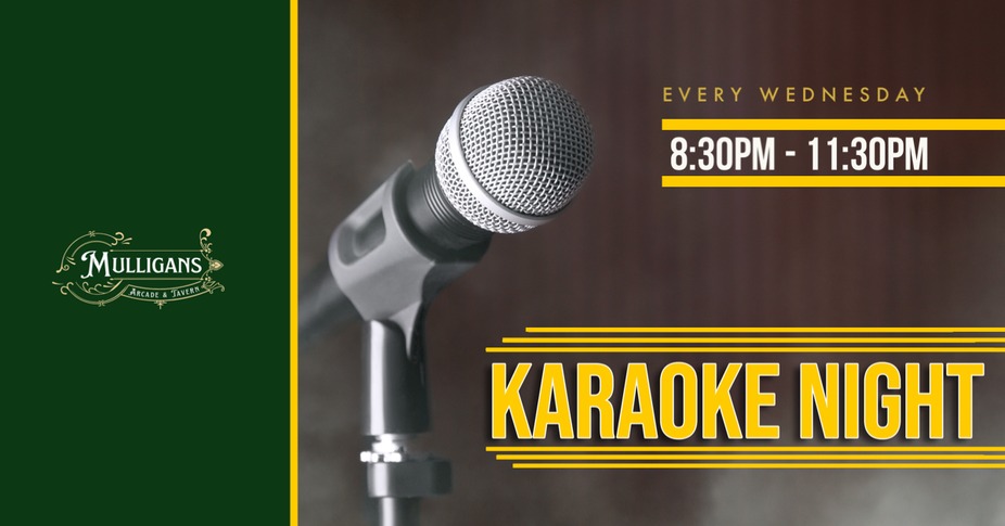 Karaoke Night Wednesday @ 8:30PM event photo