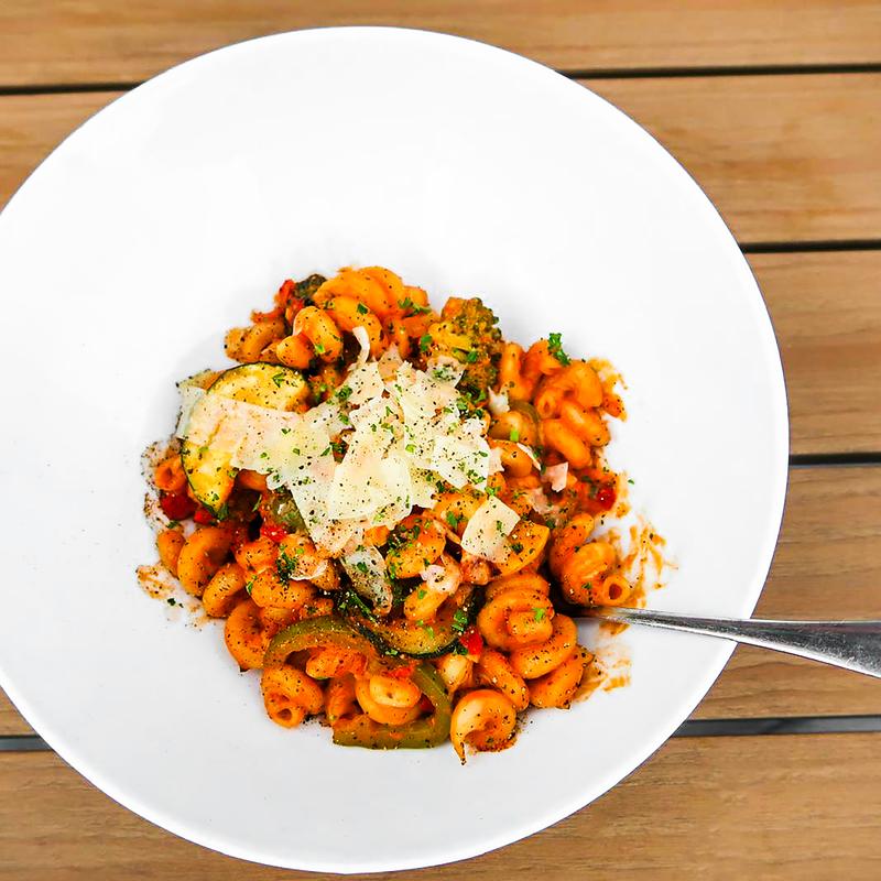 Roasted Vegetable & Gouda Pasta photo