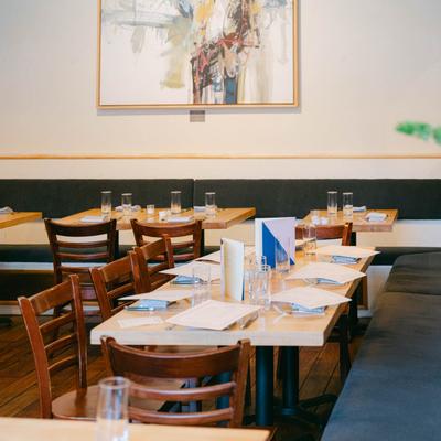 The dining room at Table Asheville..