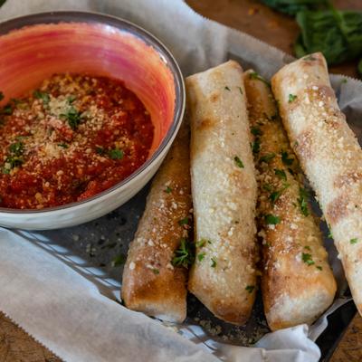 Nuggets closeup, dip on the side