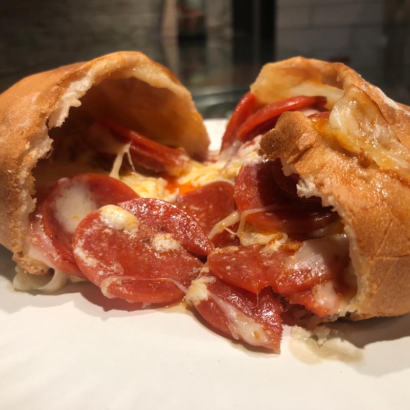 menu item 19 of 24, Cheese Calzone