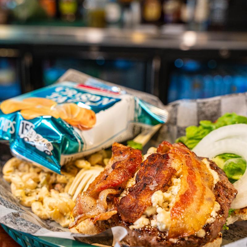 Bacon Blue Cheese Burger photo