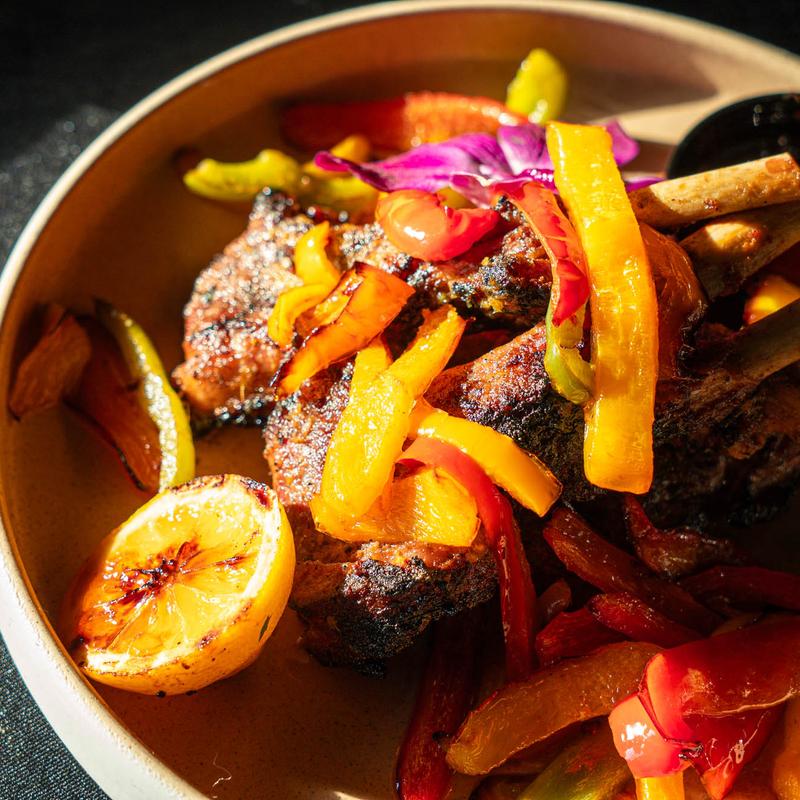 Grilled Lamb Chops Dinner photo