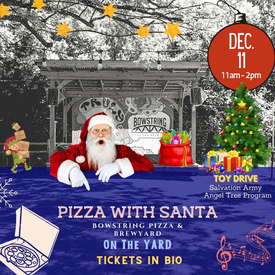 Pizza with Santa event photo