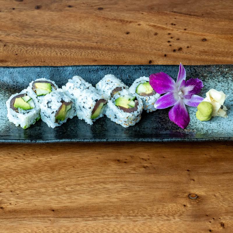 Seared Tuna with Avocado and Cucumber (GF) photo