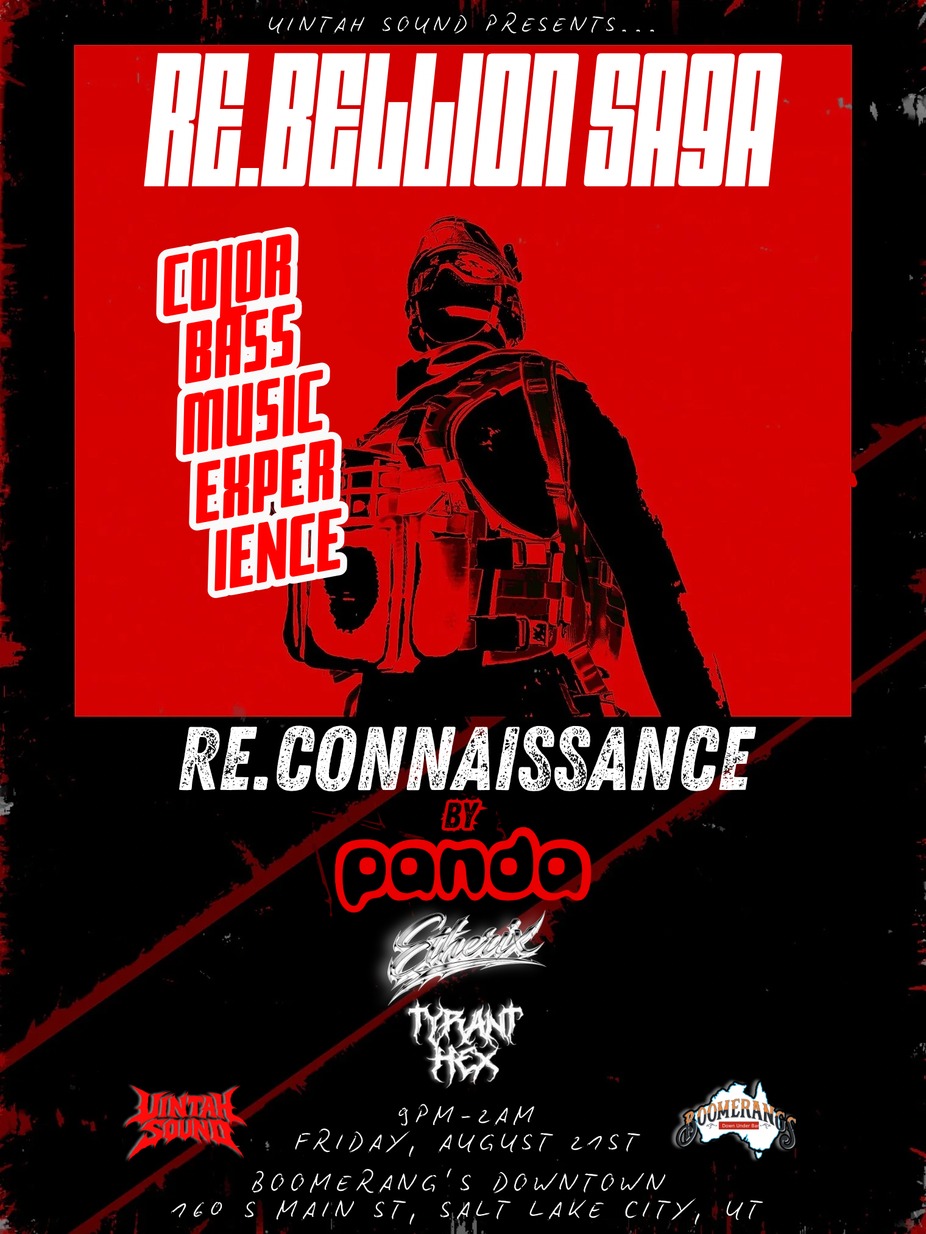 RE.CONNAISSANCE: RE.BELLION SAGA by Panda 🐼🔴 event photo