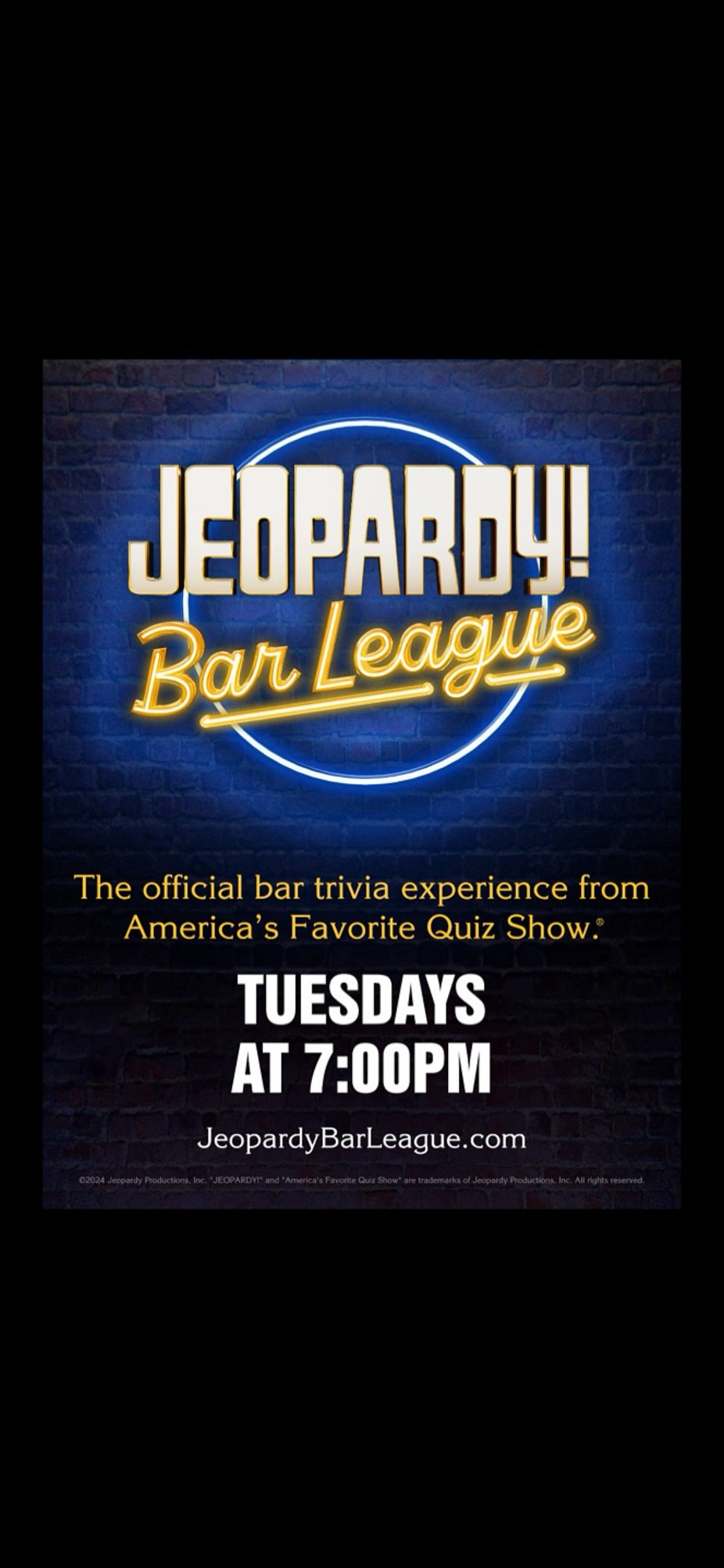 Jeopardy event photo