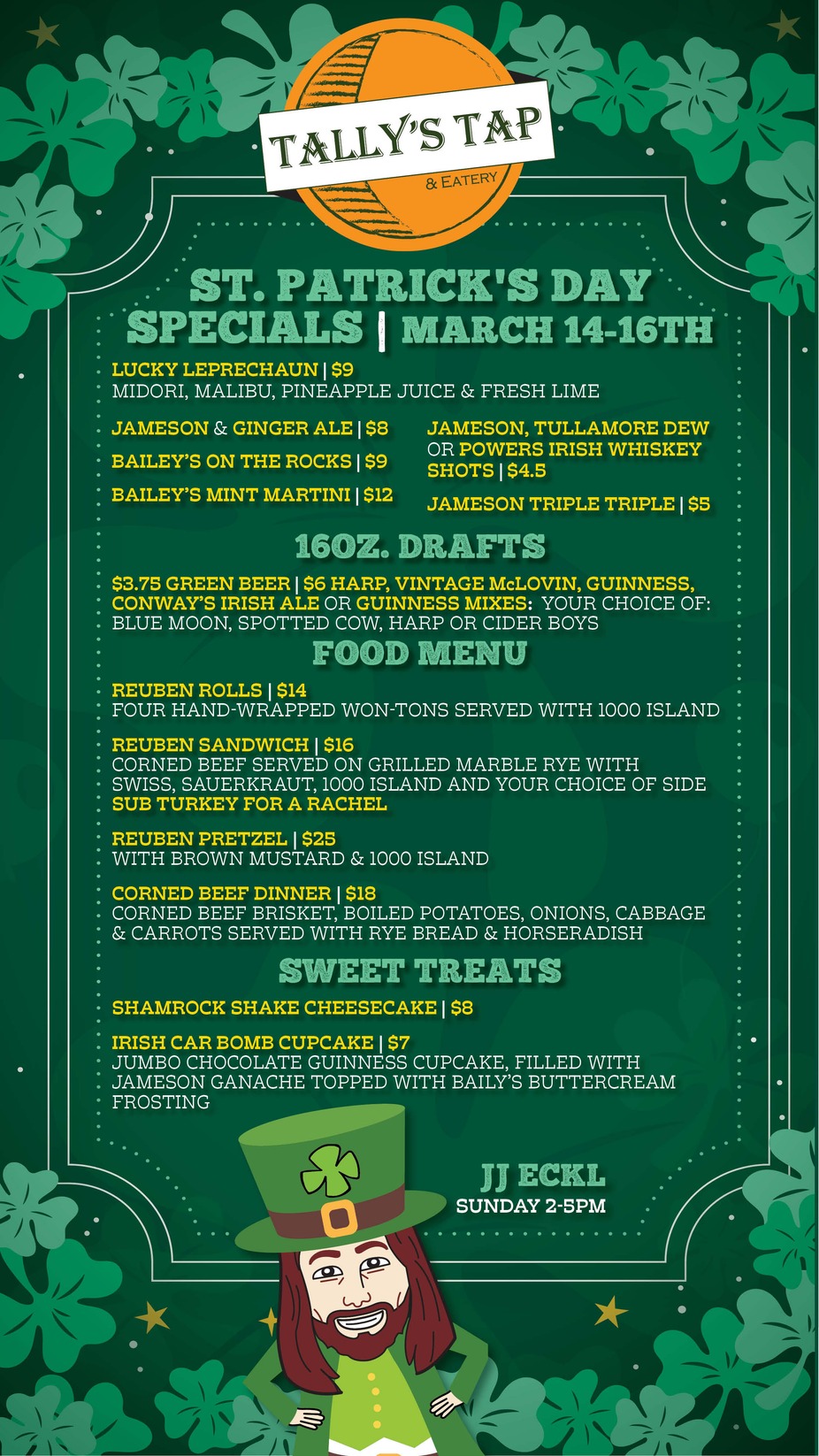 TALL'Y ST. PATRICK'S DAY | MARCH 14-16TH event photo