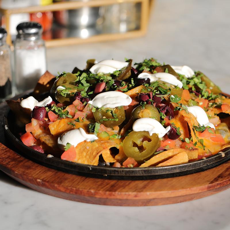 Loaded Vegetarian Nachos photo