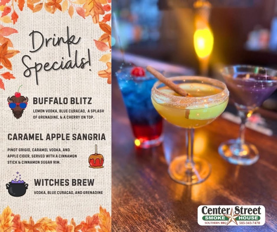 October Drink specials event photo