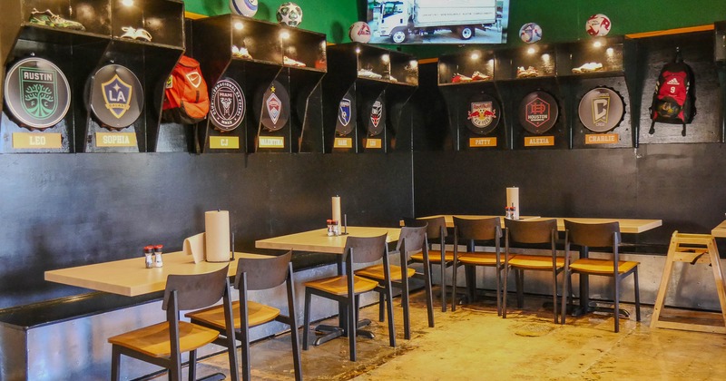 Interior, seating space