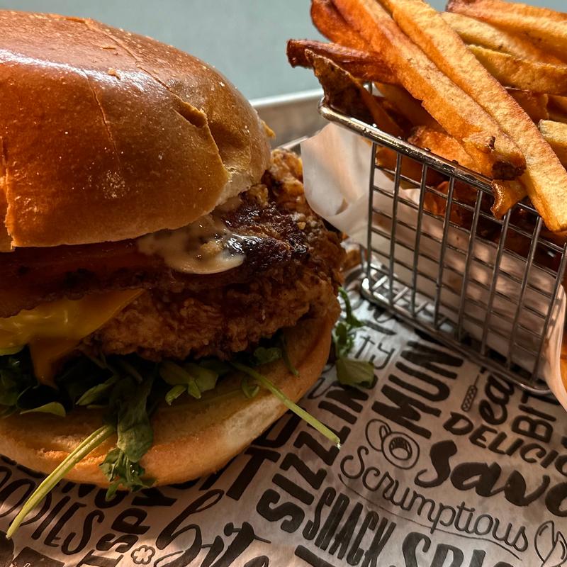 Dock Signature Crispy Chicken Sandwich photo