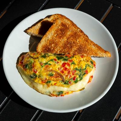 Veggie Omelette.