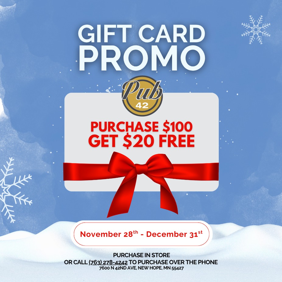 Gift Card Promo event photo