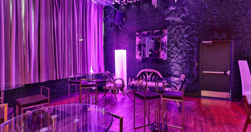 Interior space, seating area