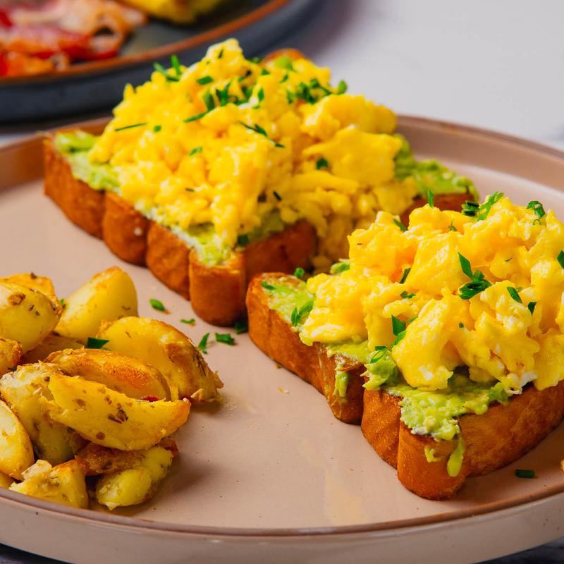 menu item 13 of 43, Avocado Egg Toast