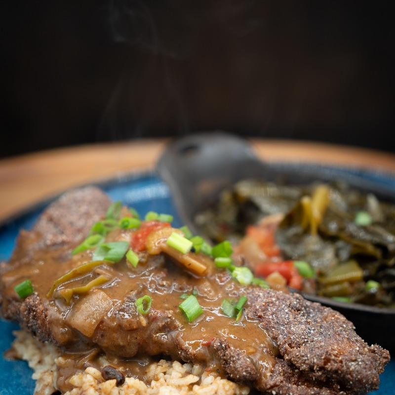 Blue Corn Crusted Catfish photo