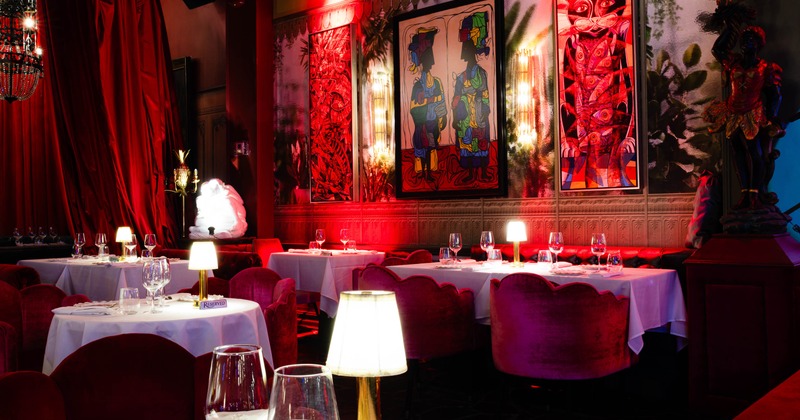 Interior, main dining area