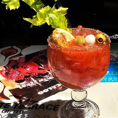 Bloody Mary cocktail.