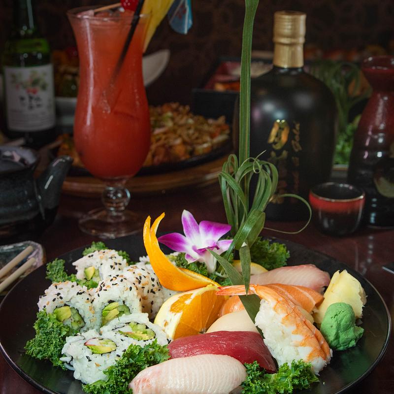 menu item 7 of 14, Sushi Dinner