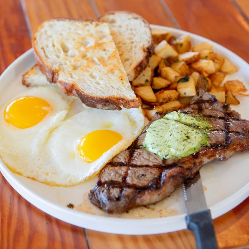 New York Steak & Eggs*