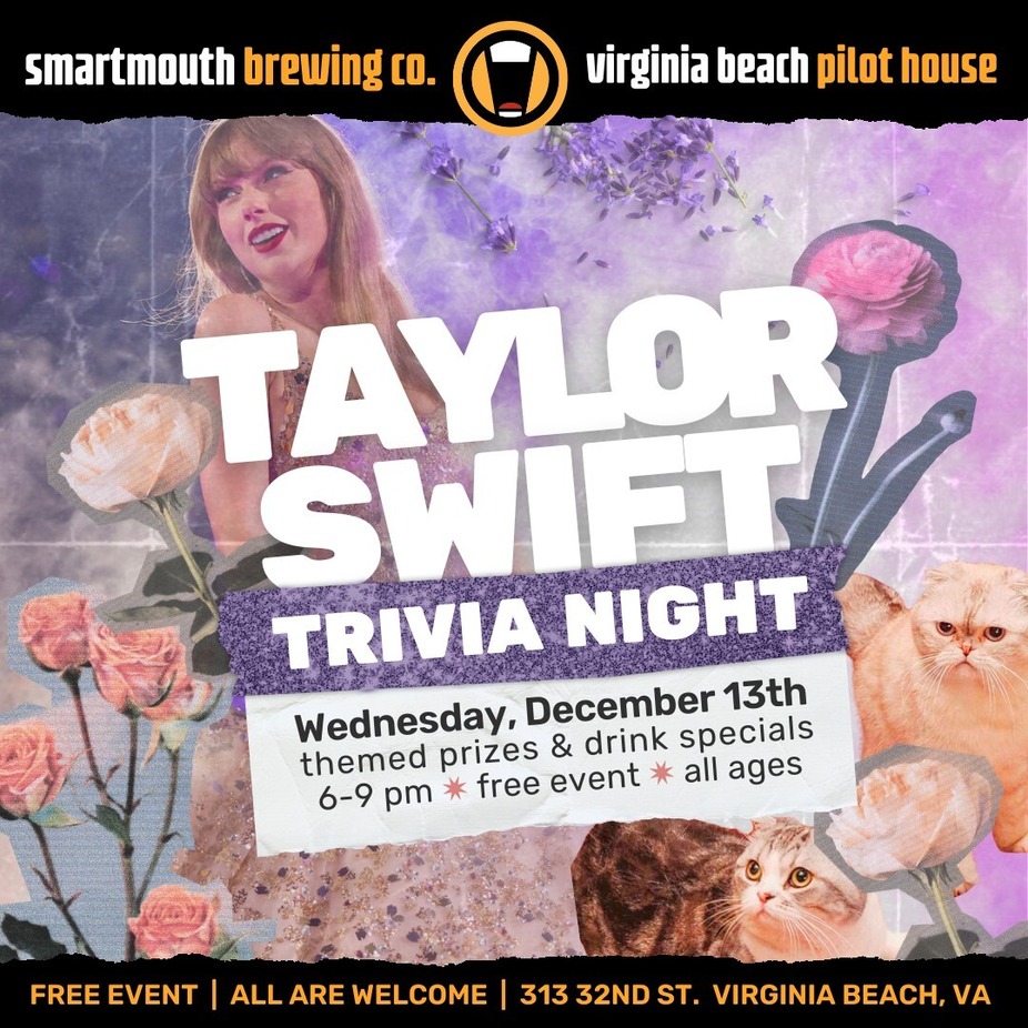 Taylor Swift Trivia Night (Smartmouth's Version) event photo
