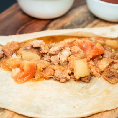 Green Chile burrito.