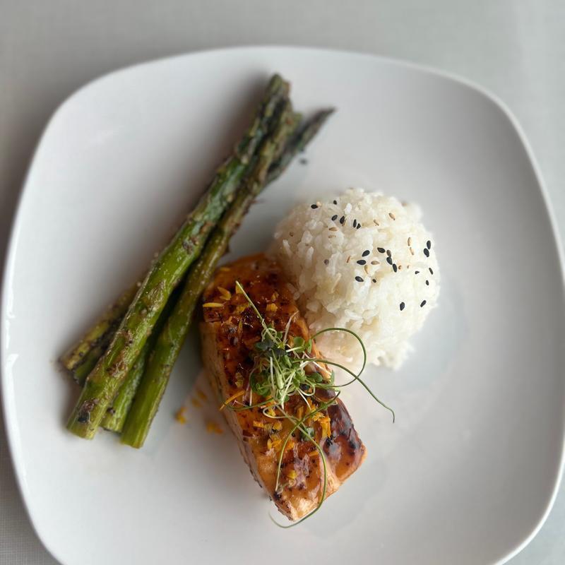 Orange Glazed Salmon photo