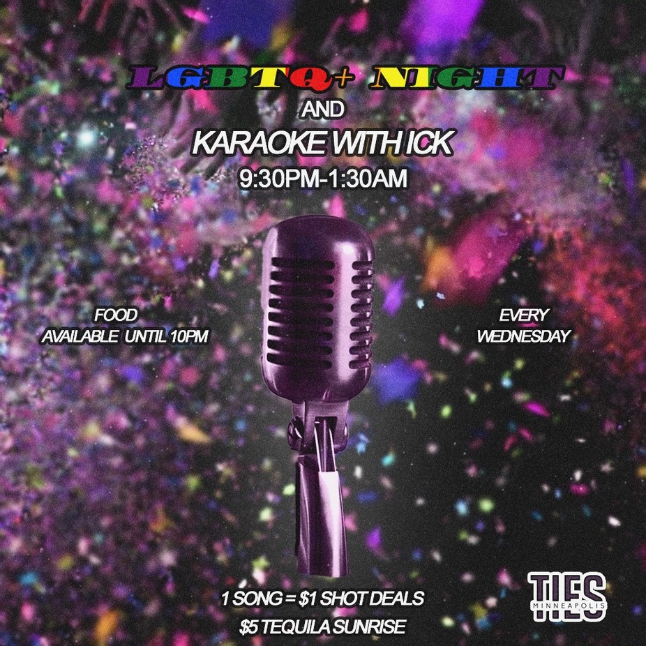 LGBTQIA + Night ft. Karaoke by Ick event photo