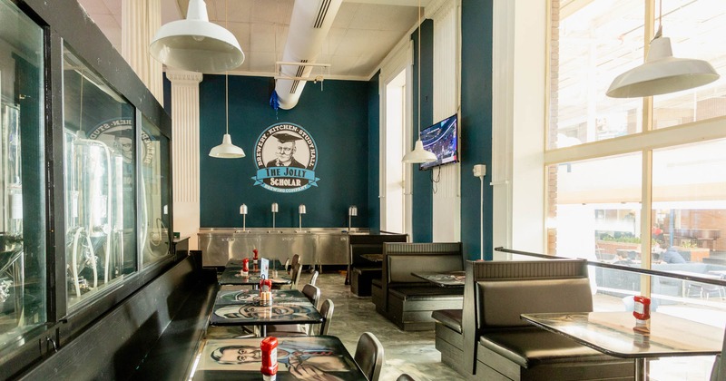 Dining area, tables and chairs