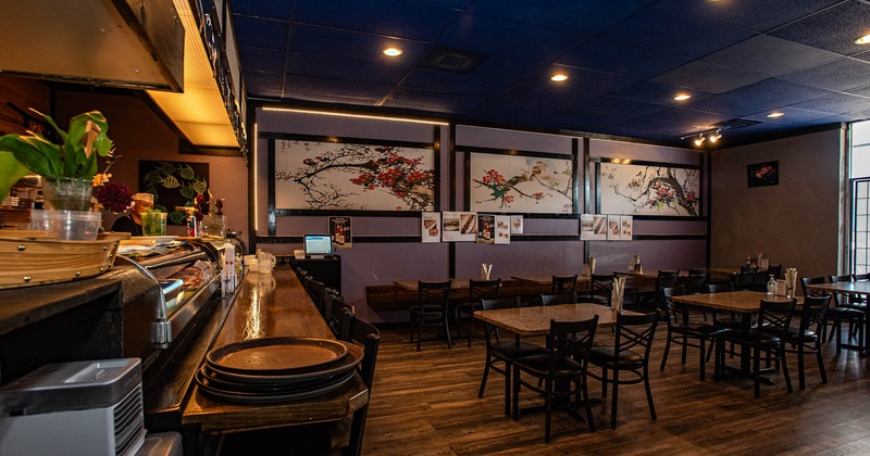 Interior seating area