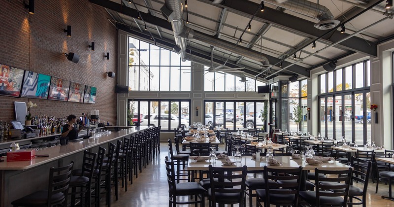 Inside picture of the restaurant